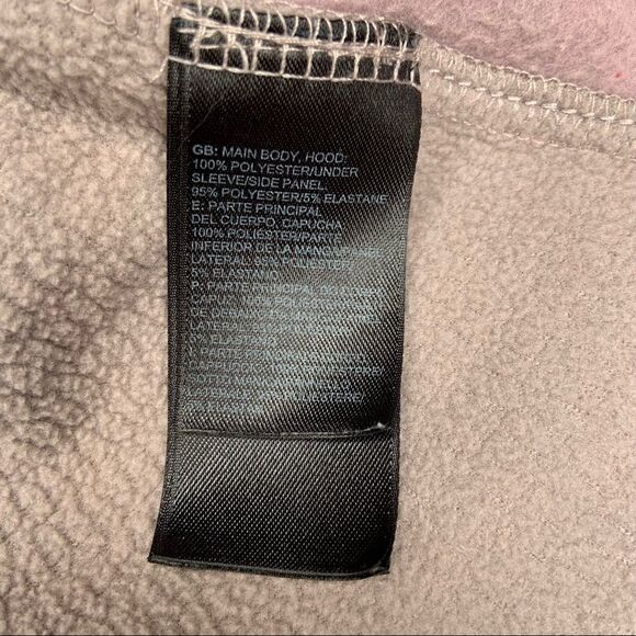 Sz Small the North Face Zipped Mauve pink Purple - Picture 6 of 9